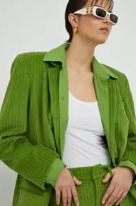 Sako Gestuz Megan zelená farba, jednoradové, jednofarebné #4248652