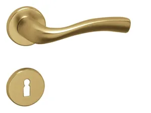 Kľučka na dvere GI - ARCH - R BRM - bronz matný (F4) | MP-KOVANIA.sk