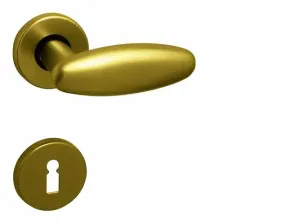 Kľučka na dvere GI - CRONO - R BRM - bronz matný (F4) | MP-KOVANIA.sk #4111714