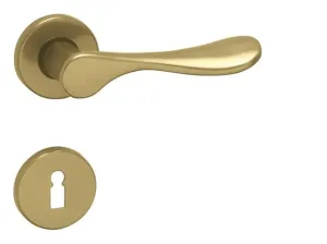 Kľučka na dvere GI - KLASIK - R BRM - bronz matný (F4) | MP-KOVANIA.sk