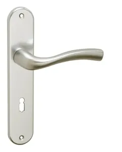 Kľučka na dvere GI - ARCH - SO STM - strieborná matná (F1) | MP-KOVANIA.sk #4107074