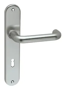 Kľučka na dvere GI - COSLAN - SO NEM - nerez matná (F9) | MP-KOVANIA.sk #4107089