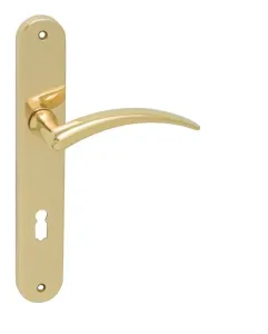 Kľučka na dvere GI - MILENA - SO ZLL - zlatá lesklá | MP-KOVANIA.sk #4107145