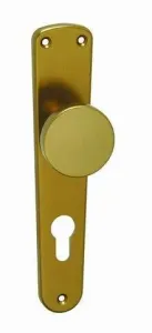 Guľa na dvere GI - Štít s guľou - B/7071 BRM - bronz matný (F4) | MP-KOVANIA.sk #4113387