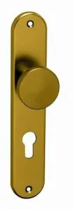 Guľa na dvere GI - Štít s guľou - S/7071 BRM - bronz matný (F4) | MP-KOVANIA.sk #4113408