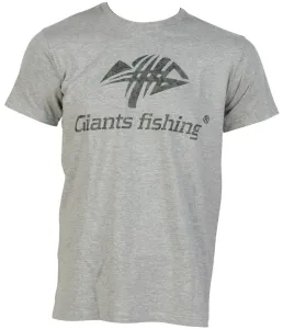 Giants fishing tričko pánske sivé camo logo - xxl