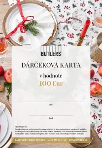 GIFT CARD Elektronický darčekový poukaz BUTLERS 100 EUR, Vianoce