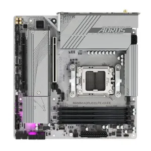 Gigabyte AORUS B650M ELITE AX ICE základná doska, AMD B650, AM5, 4xDDR5, mATX B650E AORUS MASTER