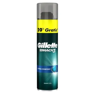 Gillette Mach3 Extra Comfort gél na holenie pre mužov 240 ml