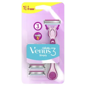 Gillette Venus Simply dámsky holiaci strojček 8 náhradních hlavic