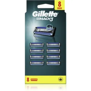 Gillette Mach3 náhradné žiletky 8 ks