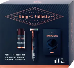 King C. Gillette Styling set Perfect Stubble Kit darčeková sada pre mužov #921560