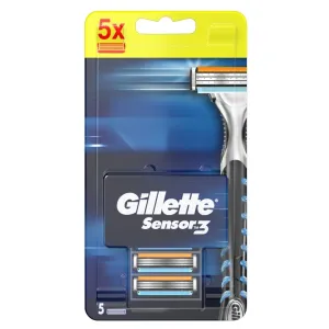 Gillette Sensor3 5 Náhradné Holiace Na Holiaci Strojček