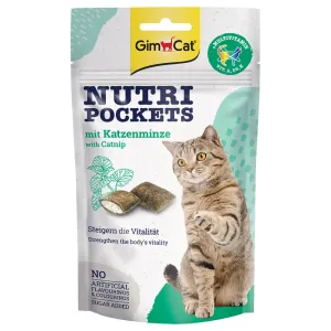 GimCat Nutri Pockets s mačacou mätou - výhodné balenie: 6 x 60 g