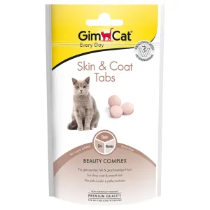 GimCat Skin & Coat Tabs - výhodné balenie: 3 x 40 g