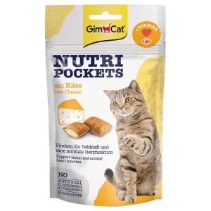 GimCat Nutri Pockets so syrom - výhodné balenie: 6 x 60 g
