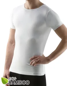 GINA Uni bezšvové tričko 58006P biela M/L