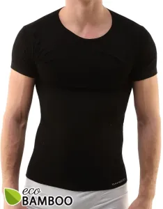 GINA Uni bezšvové tričko 58006P čierna M/L
