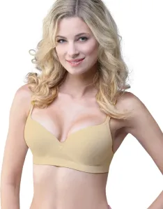 Women's bra Gina reinforced with underwire beige #1118182