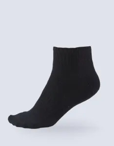 GINA Unisex športové froté ponožky 82008P čierna 38-41