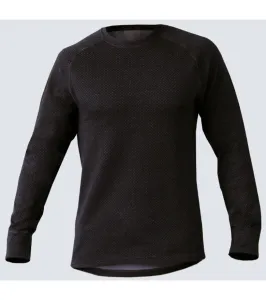 GINA Uni tričko s dlhým rukávom 88014P Čierna-sivá L