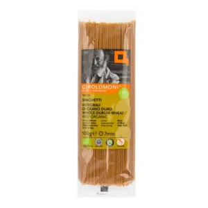 Cestoviny špagety celozrnné semolinové 500 g BIO    GIROLOMONI
