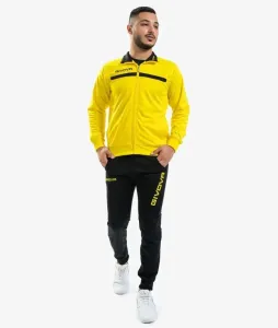 TUTA GIVOVA ONE FULL ZIP POLARFLEECE GIALLO/NERO Tg. 2XL