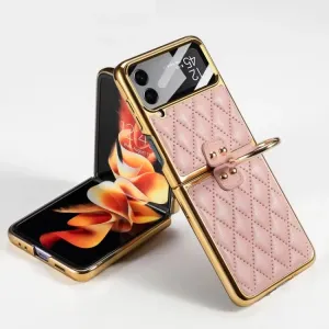 Kryt GKK Fashion Case ružový – Samsung Galaxy Z Flip 4