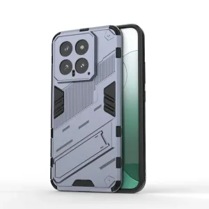 Odolný Kryt Punk armor case sivý – Xiaomi 14