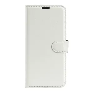 Peňaženkové puzdro Litchi biele – OnePlus 10 Pro