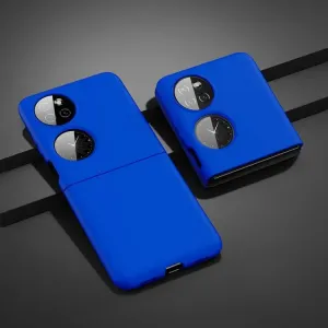 Plastový kryt Ultra-thin folding modrý – Huawei P50 Pocket