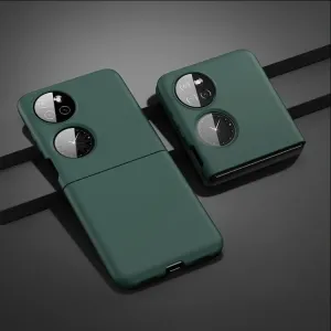 Plastový kryt Ultra-thin folding zelený – Huawei P50 Pocket