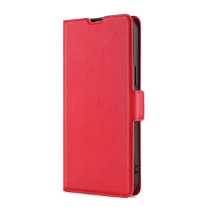 Peňaženkové puzdro Voltage case červené – Huawei Nova Y61