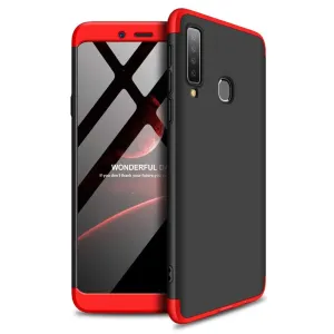 GKK Samsung Galaxy A9 2018 Ochranné puzdro GKK 360   Predný a zadný kryt celého mobilu  KP10418 červená