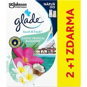GLADE Touch & Fresh refill Exotic Tropical Blossoms 3× 10 ml
