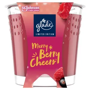 GLADE Merry Berry Cheers vonná sviečka s vôňou Merry Berry Cheers 129 g