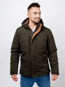 Men ́s jacket GLANO - khaki #8083984