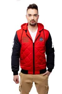 Men's Quilted Transition Jacket GLANO - Red #6215423