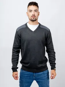 Men ́s sweater GLANO - dark gray