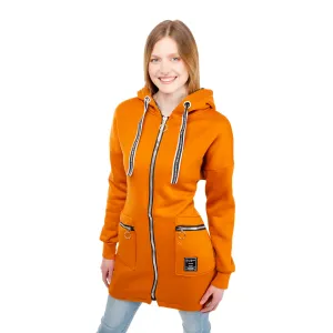 Women's Extended Sweatshirt GLANO - orange #6735208