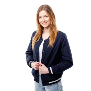 Women's Quilted Bomber Jacket GLANO - navy #6182671