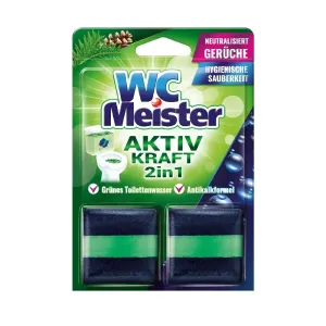 Glanz Meister WC Meister Pine farbiaca kocka do WC nádržky 2x50g