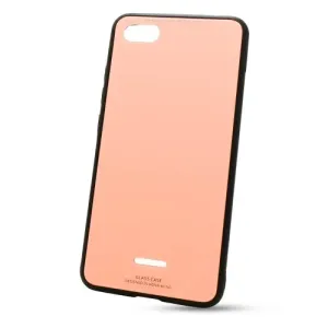 Puzdro Glass Hard TPU Xiaomi Redmi 6A - ružové
