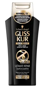 Schwarzkopf Gliss Ultimate Repair Strength Shampoo 400 ml šampón pre ženy na poškodené vlasy; na šedivé vlasy