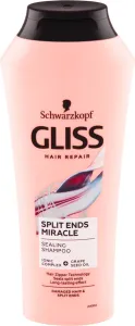 Schwarzkopf Gliss Split Ends Miracle Sealing Shampoo 400 ml šampón pre ženy na poškodené vlasy; na rozštiepené končeky