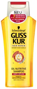 Schwarzkopf Gliss Oil Nutritive Shampoo 400 ml šampón pre ženy na rozštiepené končeky