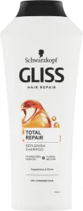 Schwarzkopf Gliss Total Repair 400 ml šampón pre ženy na poškodené vlasy; na šedivé vlasy