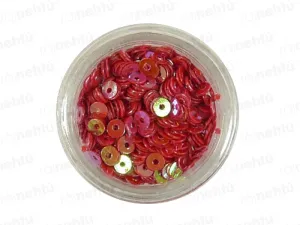 Zdobenie na nechty, kolieska (duté) CDčka - červené