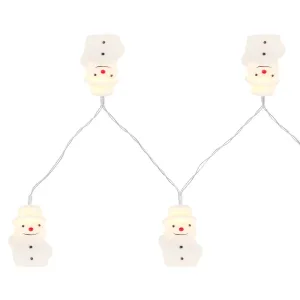 Svetelná LED reťaz Baily so snehuliakmi