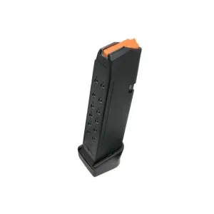 Zásobník pre pištoľ Glock® 19 Gen 5/15 + 2 rán, kalibru 9 mm – Čierna (Farba: Čierna)